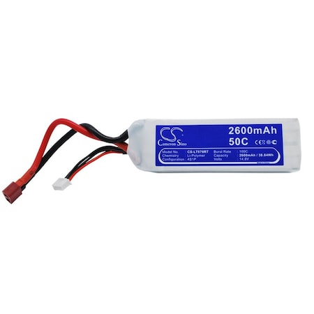 Bsc Preferred RC CS-LT970RT 2600mAh RC Car Replacement Battery CS-LT970RT.1